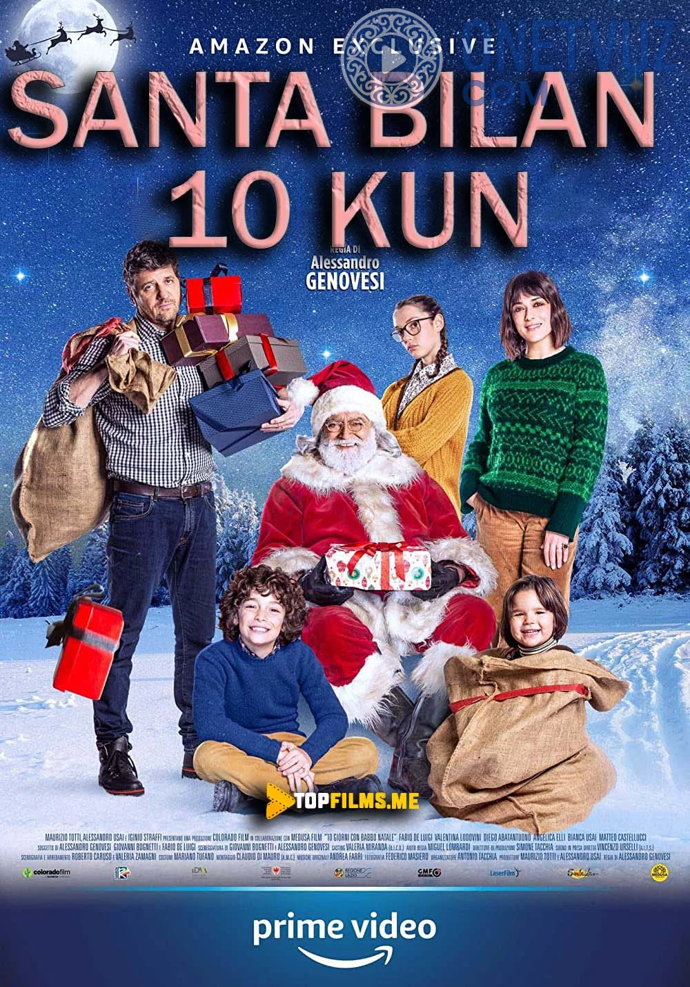 Qorbobo bilan 10 kun / Santa bilan o'n kun Uzbek tilida (2020) Premyera Tarjima kino HD sifatda yuklab olish kochirish