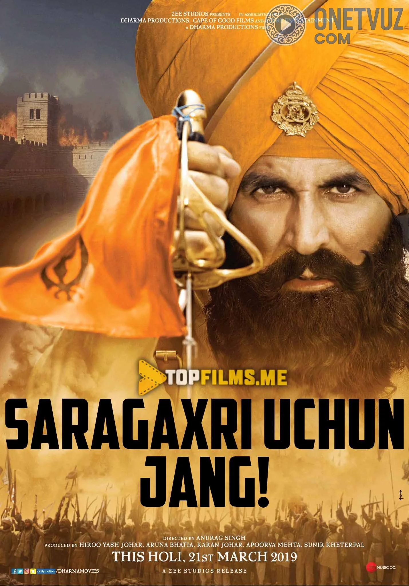 Saragaxri uchun jang Uzbek tilida (2019) Premyera Tarjima kino FHD sifatda yuklab olish kochirish