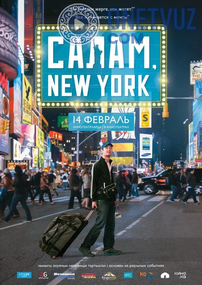 Salom New York (Uzbek tilida) (2013) Premyera Tarjima kino HD sifatda yuklab olish Skachat