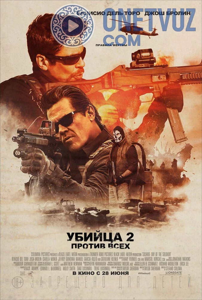 Qotil 2 barchaga qarshi Uzbek tilida (2018) Premyera Tarjima kino HD sifatda yuklab olish Skachat