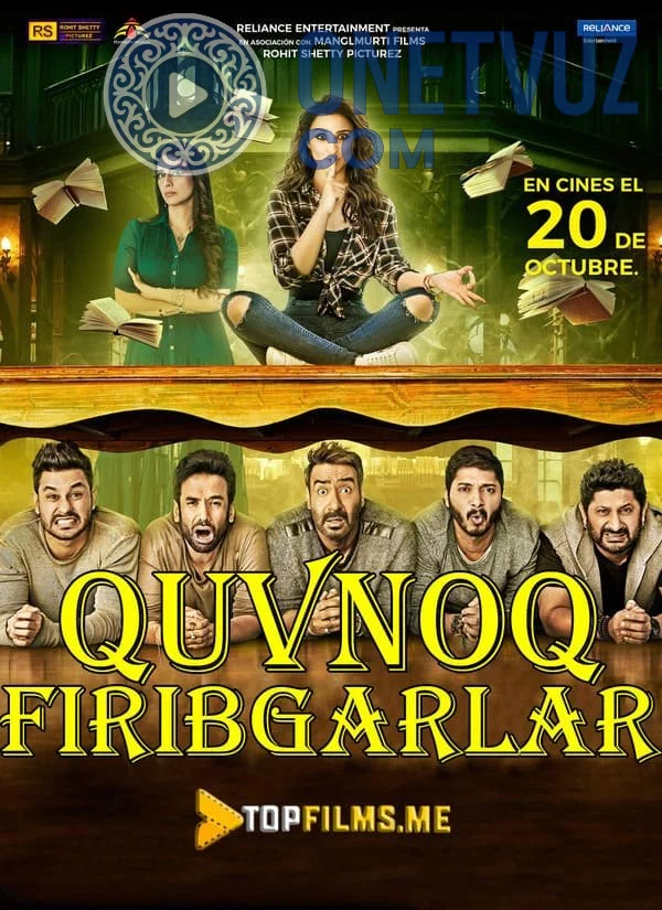 Quvnoq firibgarlar 4 Uzbek tilida (2017) Premyera Tarjima kino HD sifatda yuklab olish Skachat