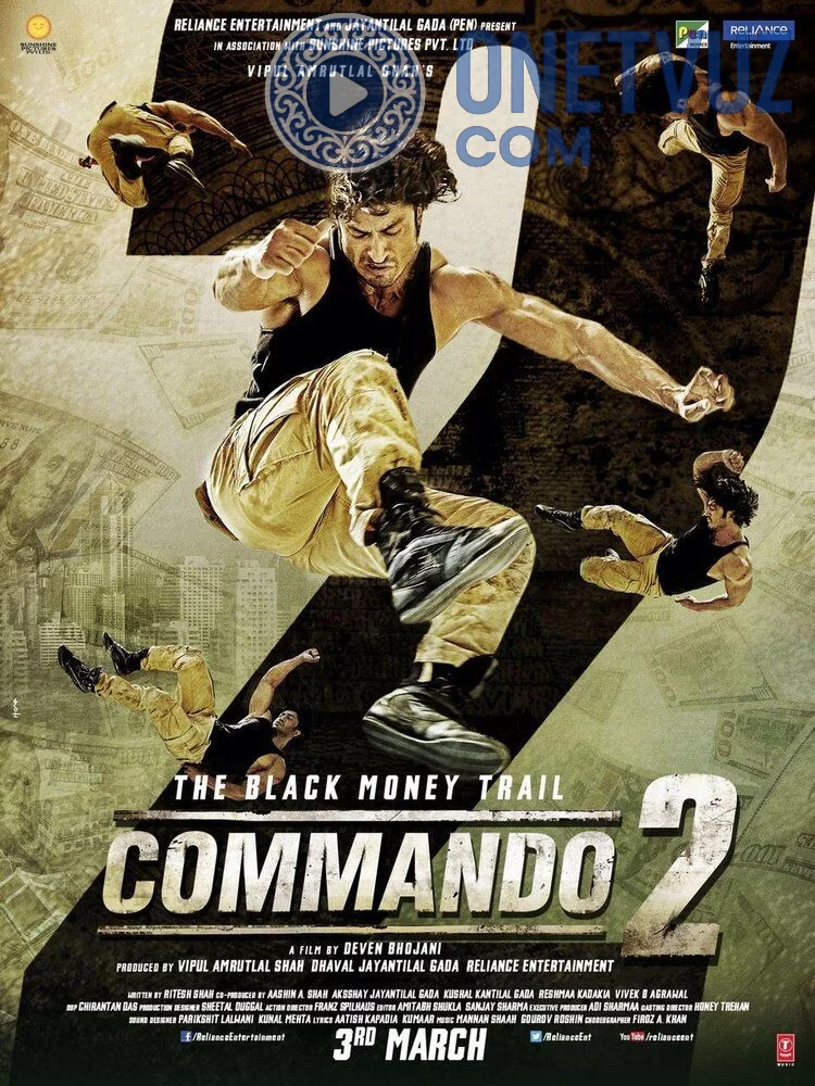 Kommando 2 Uzbek tilida (2017) Premyera Tarjima kino HD sifatda yuklab olish kochirish