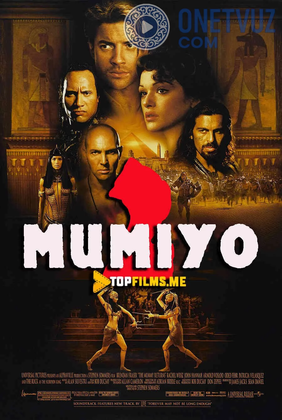Mumiya 2 / Mumiya qaytib keladi Uzbek tilida (2001) Premyera Tarjima kino FHD sifatda yuklab olish kochirish