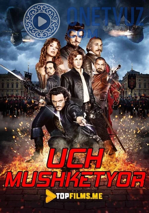 Uch mushketyor Uzbek tilida (2011) Premyera Tarjima kino FHD sifatda yuklab olish kochirish