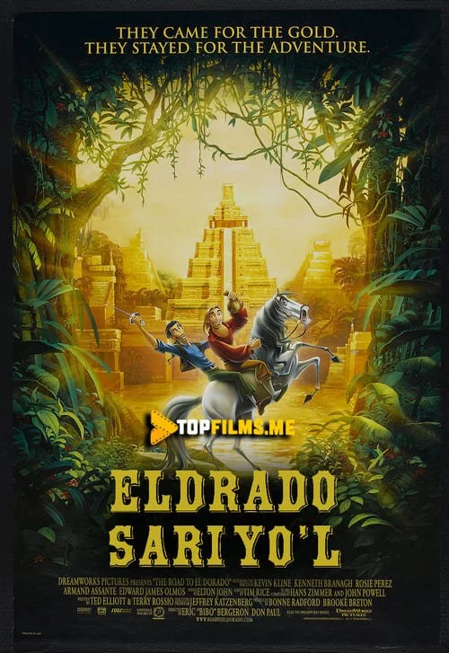 Eldarado sari yo'l Uzbek tilida (2000) Premyera Tarjima Multfilm HD sifatda yuklab olish Skachat