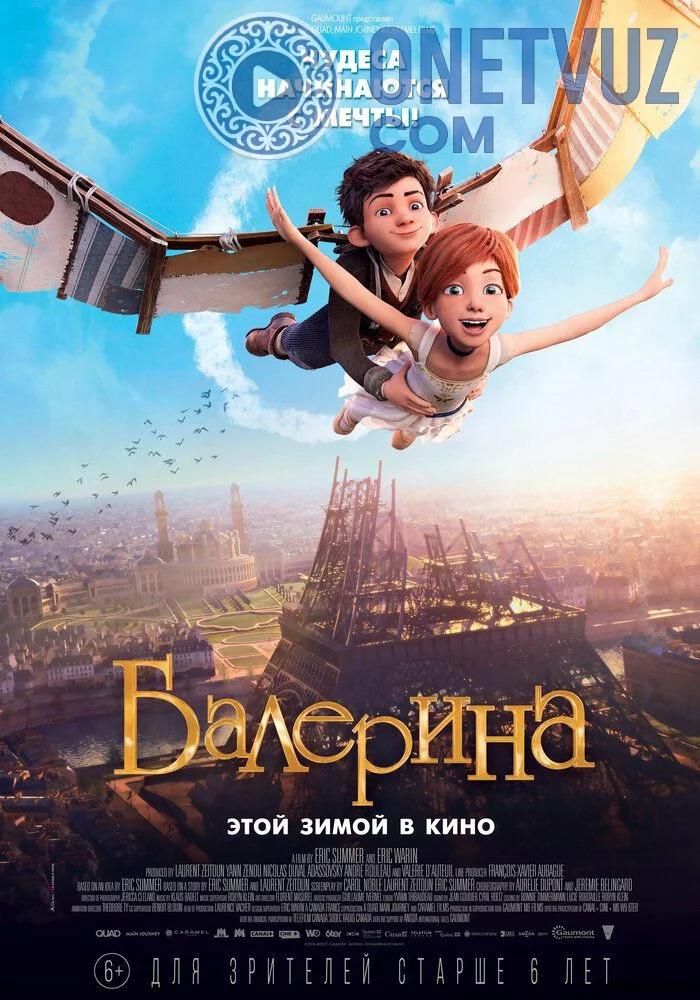 Balerina Uzbek Tilida (2016) Premyera Tarjima Multfilm FHD sifatda yuklab olish Skachat