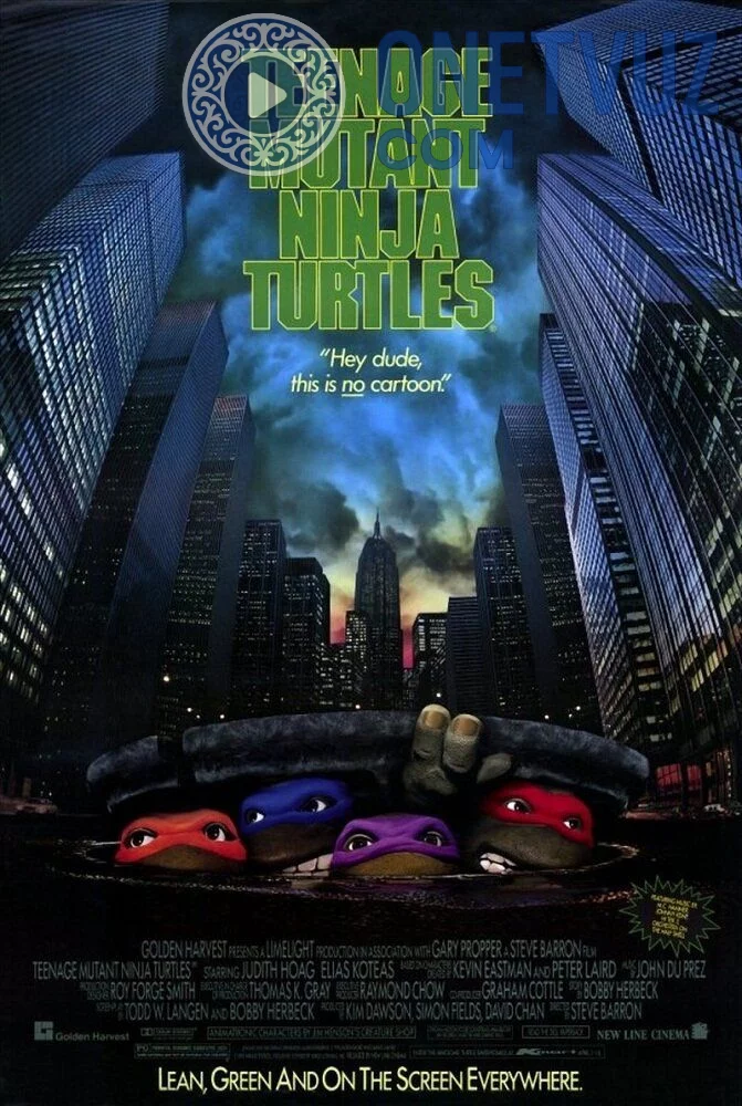 Nindzya toshbaqalar 1 / Cherepashki ninza 1 Uzbek tilida -rasim