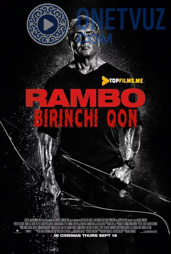 Rembo / Birinchi qon Uzbek tilida (2019) Premyera Tarjima kino HD sifatda yuklab olish Skachat