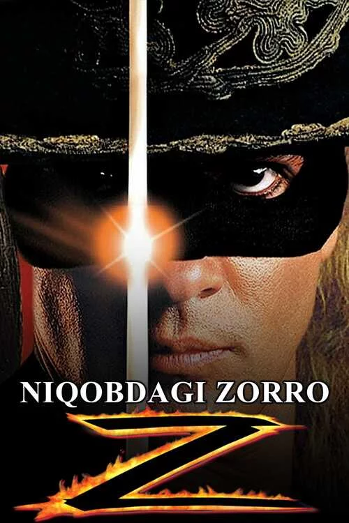Niqobdagi Zorro Uzbek Tilida -rasim